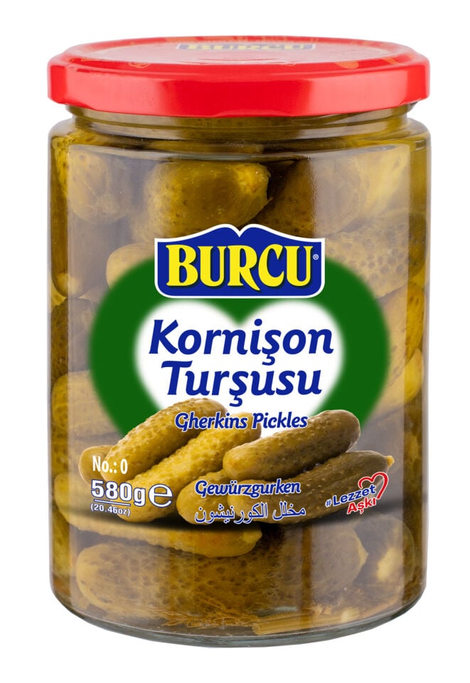 580gr Burcu Kornişon Turşu