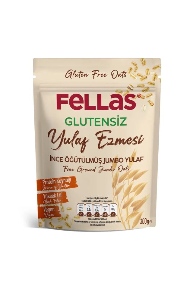 Fellas Glutensiz Yulaf Ezmesi 300 g