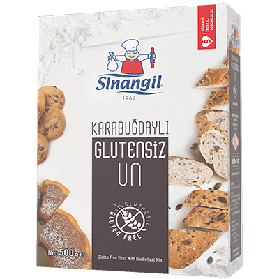 Sinangil Karabuğdaylı Glutensiz Un 500 g
